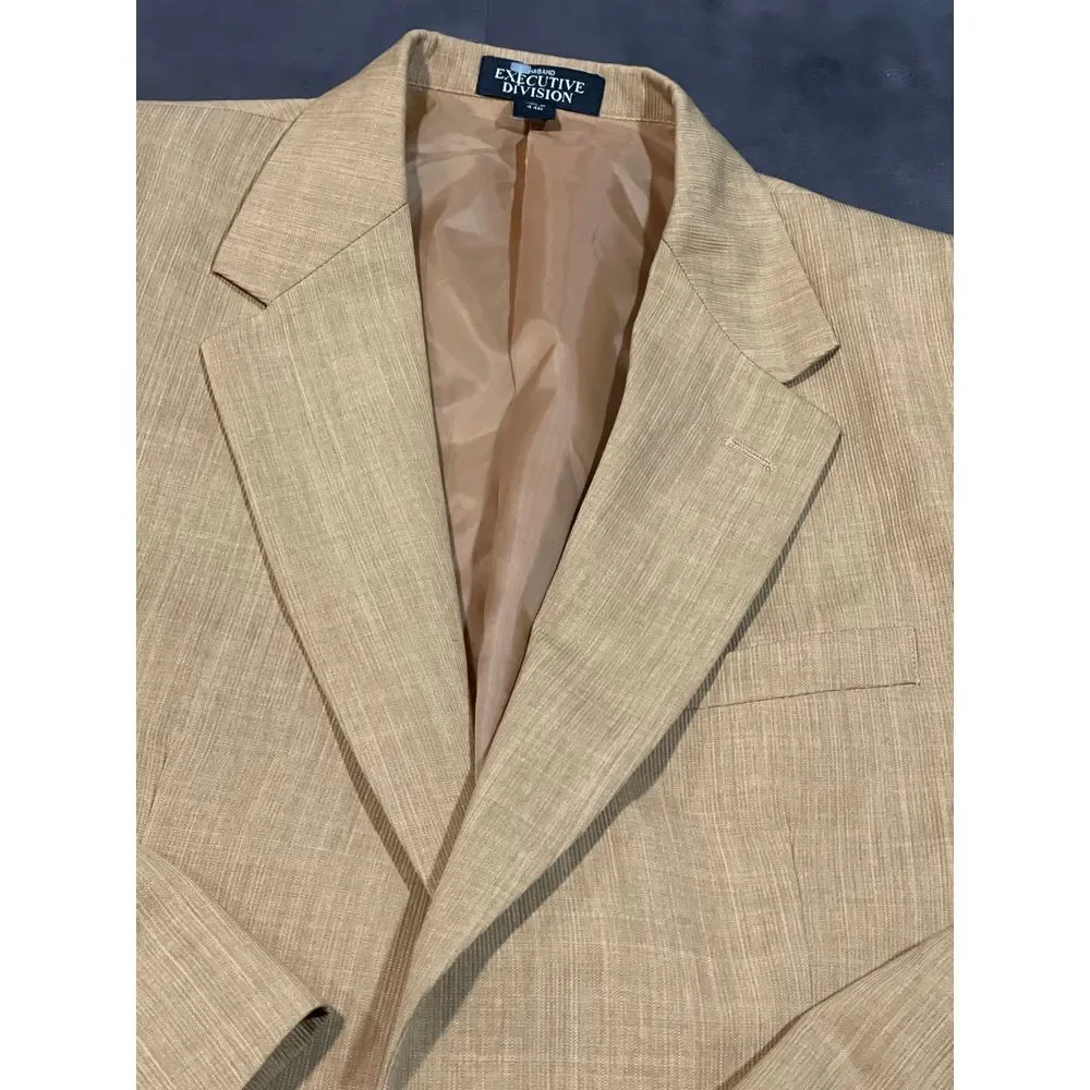 Hanband Beige Blazer‎ Classic Tailored Jacket B-383